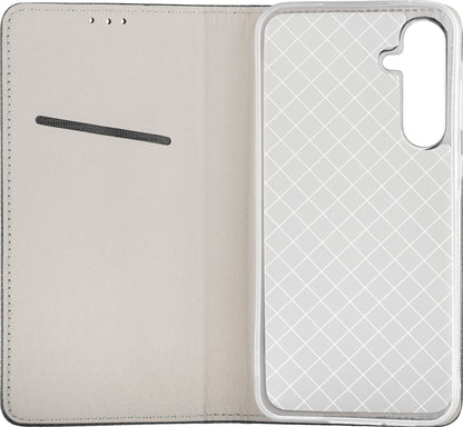Kuori Samsung Galaxy A71 A715:lle, OEM, Smart Magnet, Musta