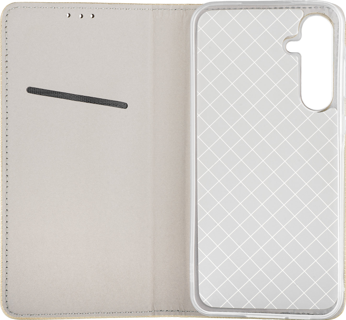 Kuori Samsung Galaxy A17 4G / A17 5G:lle, OEM, Smart Magnet, Kultainen