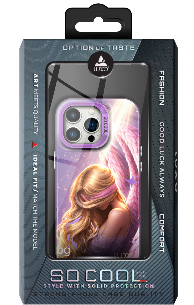 Kuori Samsung Galaxy A14 A145 / A14 5G A146:lle, LUXO So CooL, ArcadiA Angel, Monivärinen