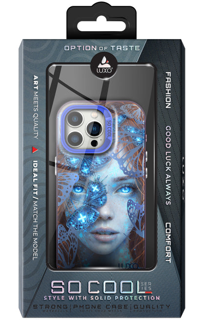 Kuori Samsung Galaxy A15 5G A156 / A15 A155:lle, LUXO So CooL, ArcadiA Butterfly Girl, Monivärinen