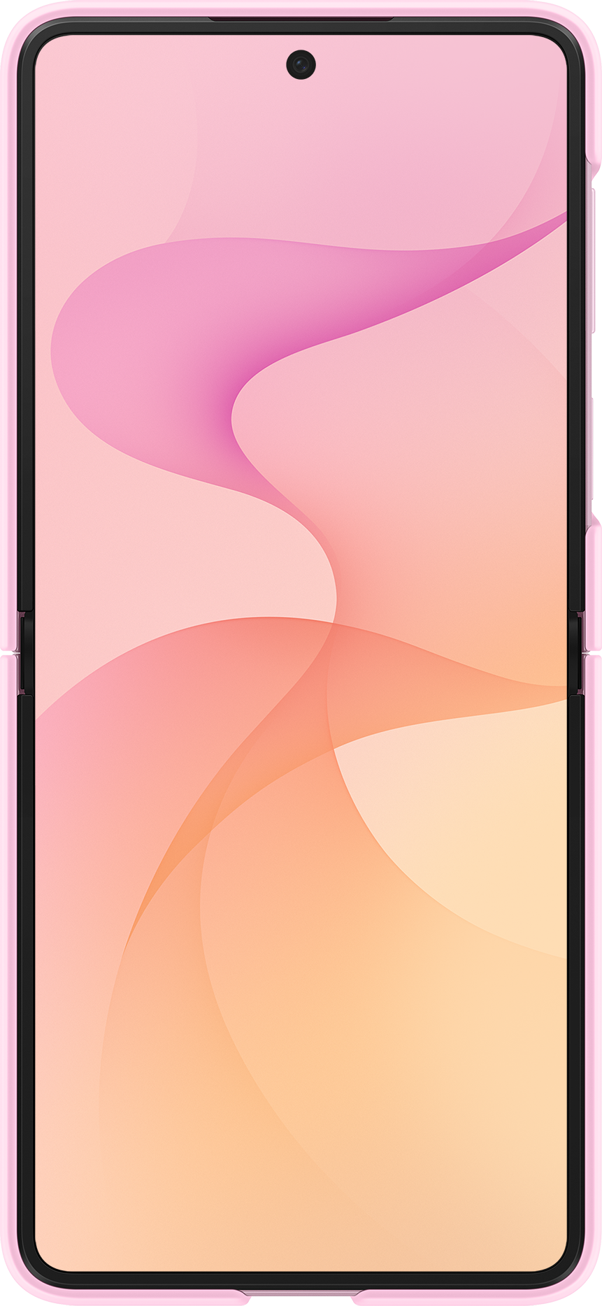 Kuori Samsung Galaxy Z Flip8 F776:lle, Silicone Ring Magnet, Vaaleanpunainen EF-EF776CVEGWW