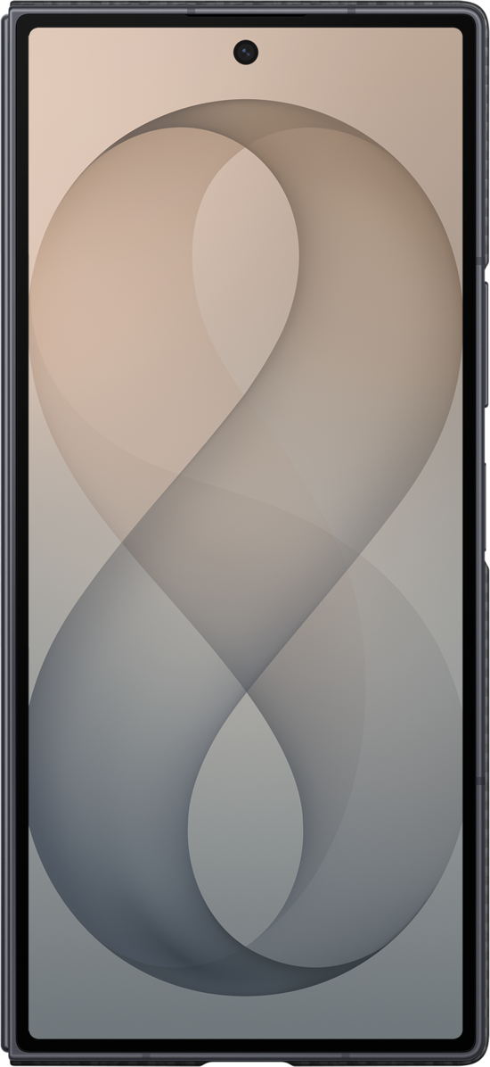 Kuori Samsung Galaxy Z Fold8 Ultra F976:lle, Carbon Magnet Case, Musta EF-KF976SBEGWW