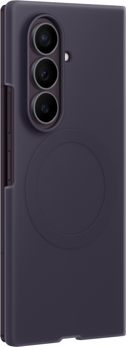 Kuori Samsung Galaxy Z Fold8 Ultra F976:lle, silikoninen magneettikotelo, violetti EF-EF976CVEGWW
