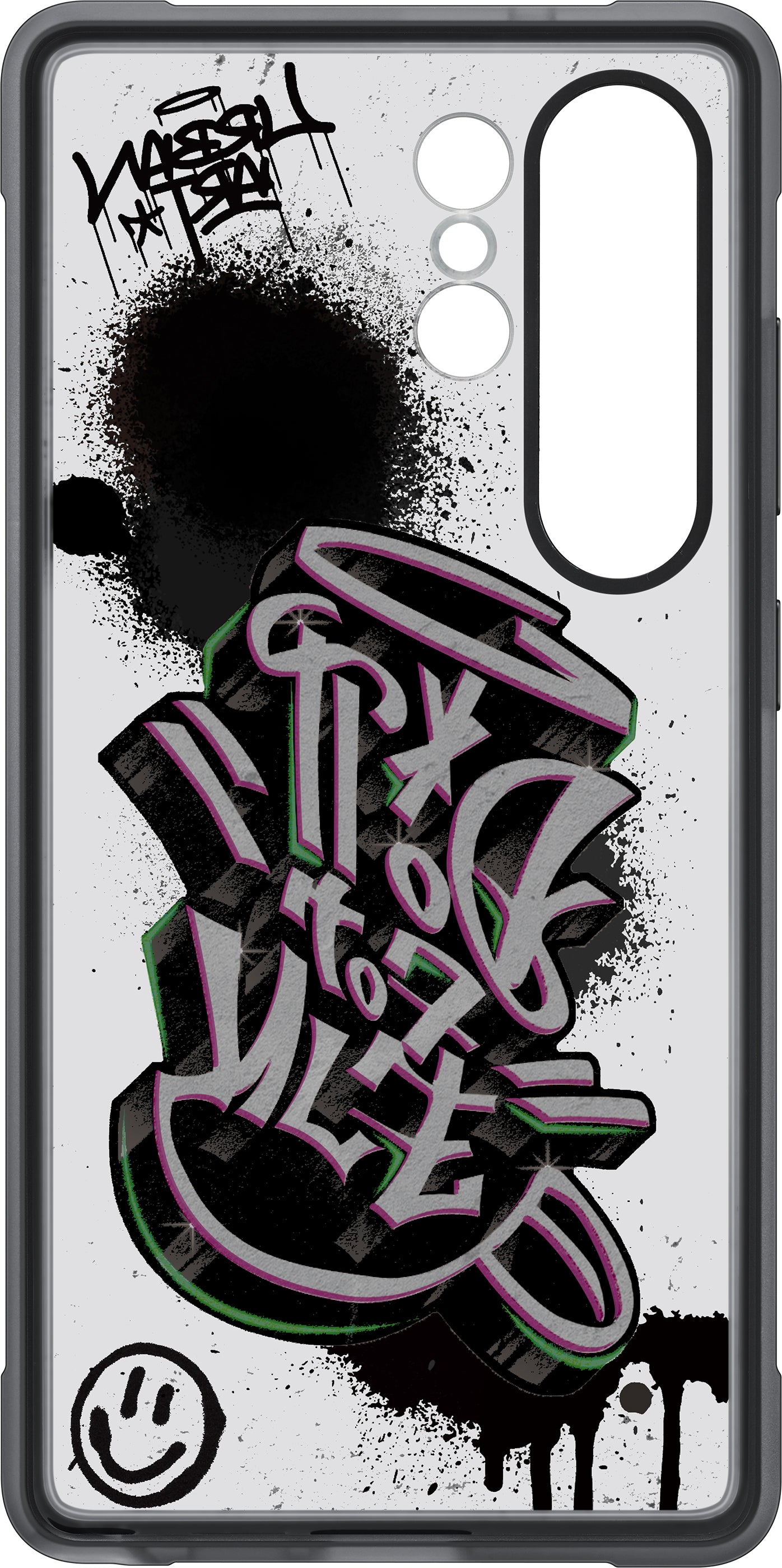 Suojakotelo Samsung Galaxy S25 Ultra S938:lle, FlipSuit Rugged Case, Musta EF-JS938CBEGWW