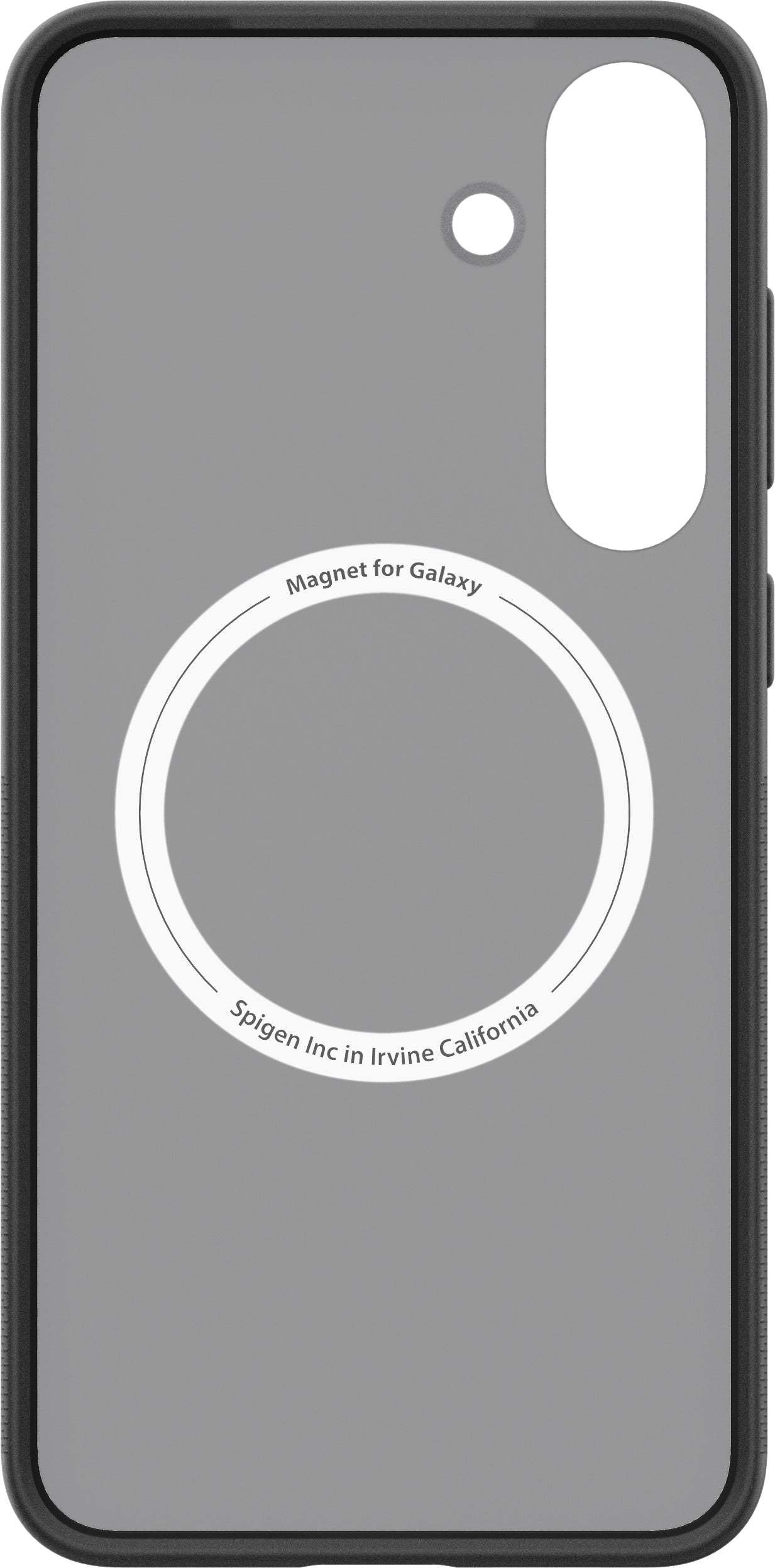 Kotelo Samsung Galaxy S25+ S936:lle, Spigen Capella Magnet, Musta GP-FPS936PGBJW