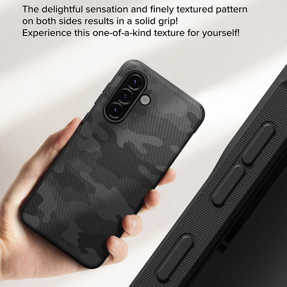 Suojakotelo Samsung Galaxy A56 A566 / A36 A366, Ringke, Onyx Camo, Musta