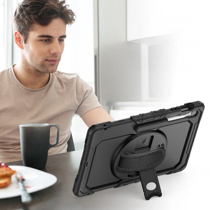 Kuori Samsung Galaxy Tab S10 FE+:lle, Tech-Protect, Solid, Musta
