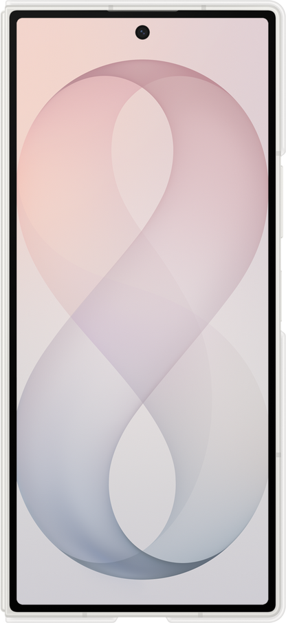 Kuori Samsung Galaxy Z Fold8 Ultra F976:lle, silikoninen magneettikotelo, valkoinen EF-EF976CWEGWW