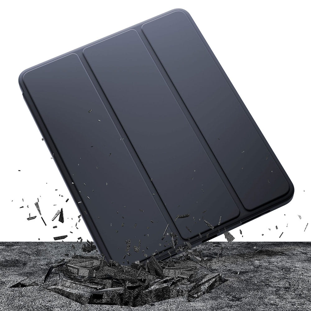 Kotelo Samsung Galaxy Tab S6 Lite (2024) / Tab S6 Lite (2022) / Tab S6 Lite (2020), 3MK, pehmeä tabletti, musta