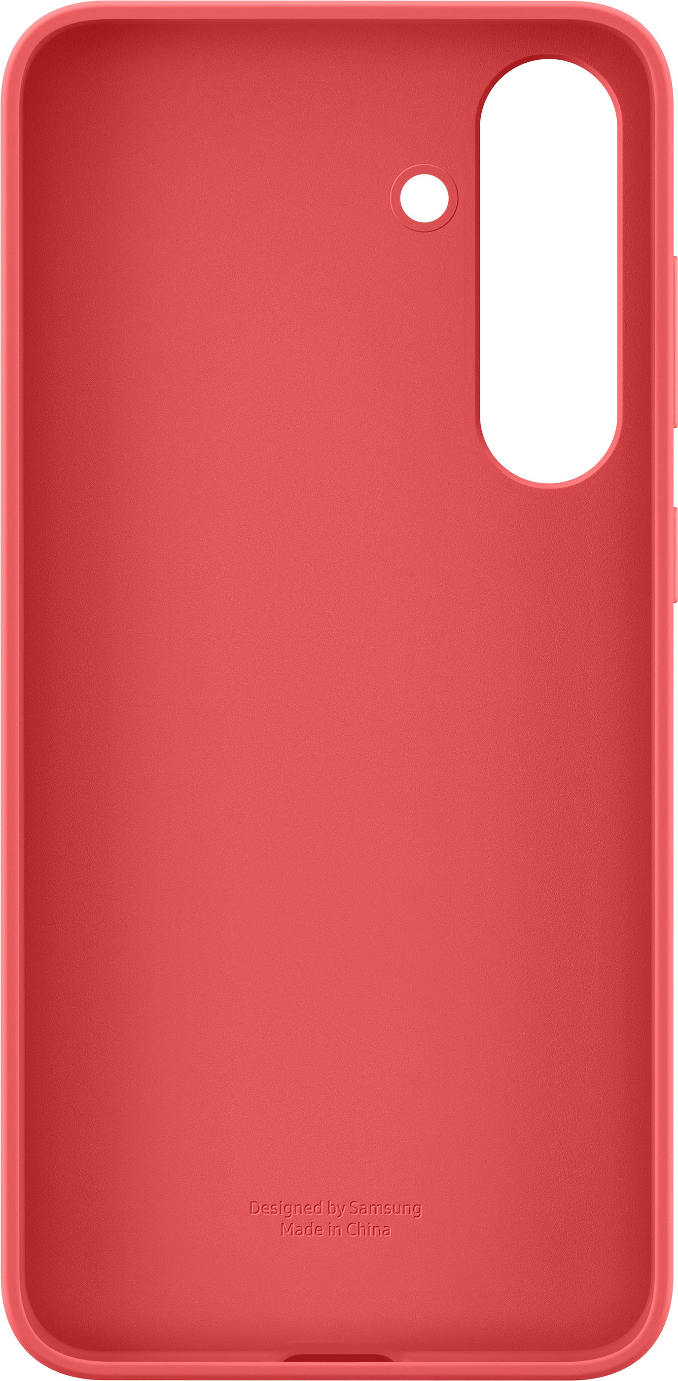 Kotelo Samsung Galaxy S25+ S936:lle, Silikonikotelo, Punainen EF-PS936CREGWW