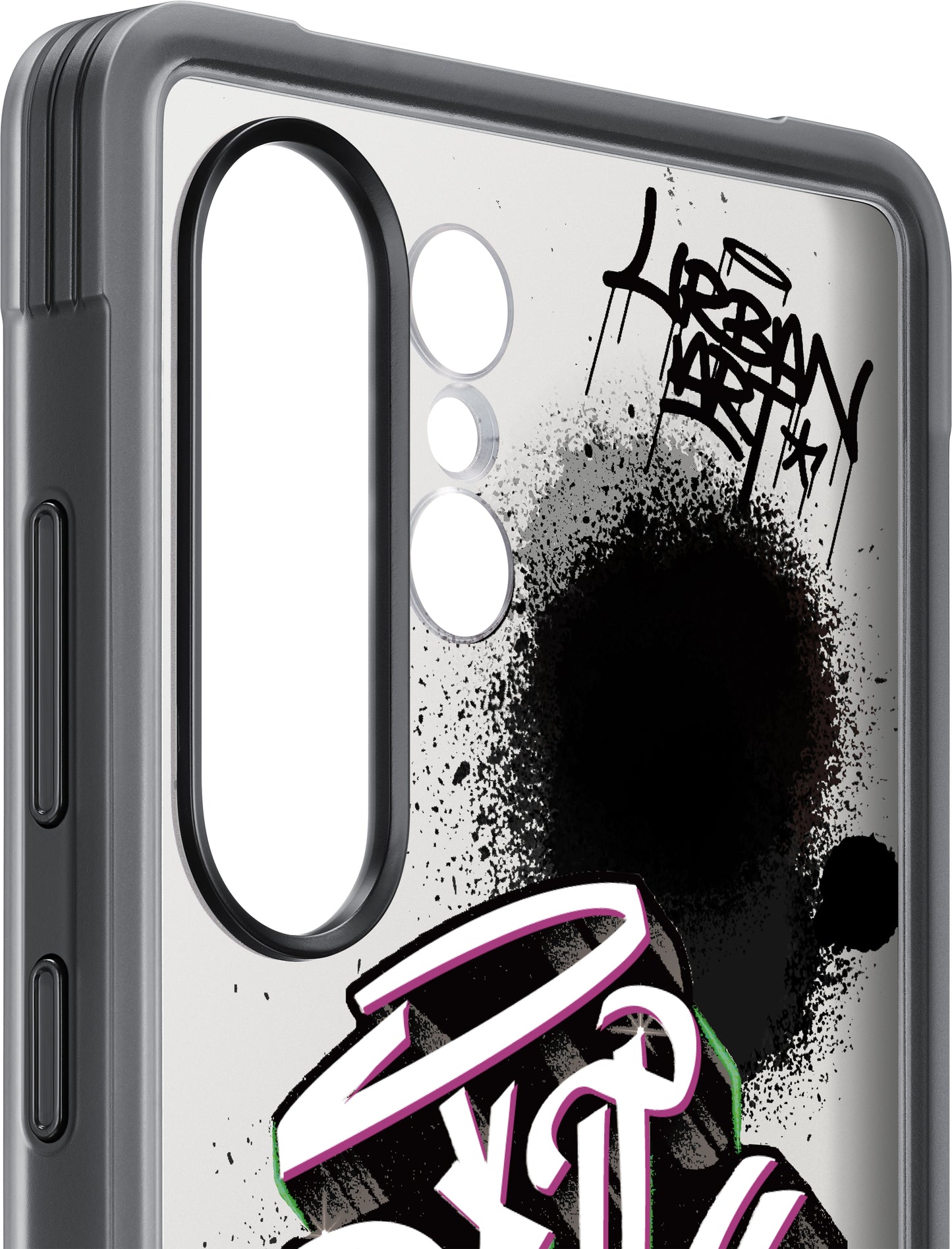 Suojakotelo Samsung Galaxy S25 Ultra S938:lle, FlipSuit Rugged Case, Musta EF-JS938CBEGWW