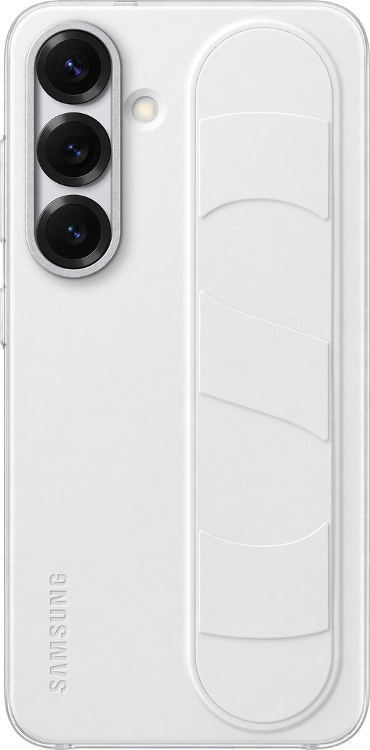 Kotelo Samsung Galaxy S25 S931:lle, Standing Grip, Valkoinen EF-GS931CWEGWW