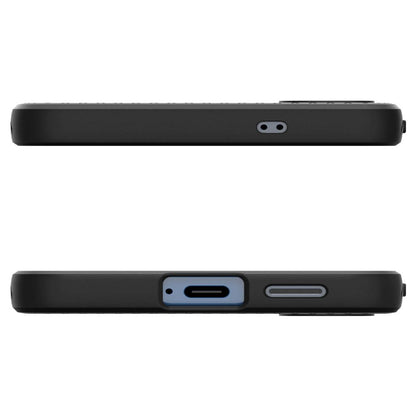 Suojakotelo Samsung Galaxy S25 S931:lle, Spigen, Liquid Air, Musta ACS09000