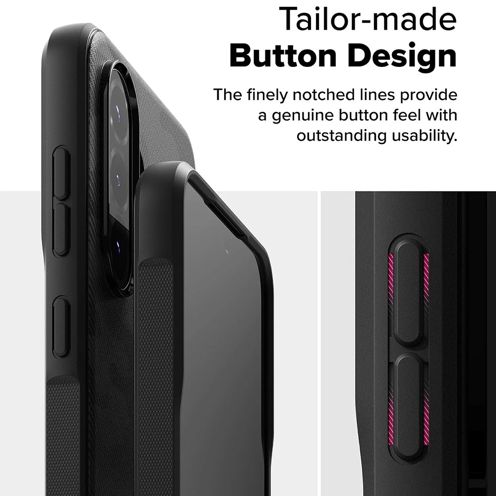 Suojakotelo Samsung Galaxy A56 A566 / A36 A366, Ringke, Onyx Camo, Musta