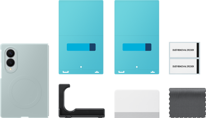 Kuori Samsung Galaxy Z Fold8 F971:lle, silikoninen magneettikotelo, vihreä EF-EF971CGEGWW