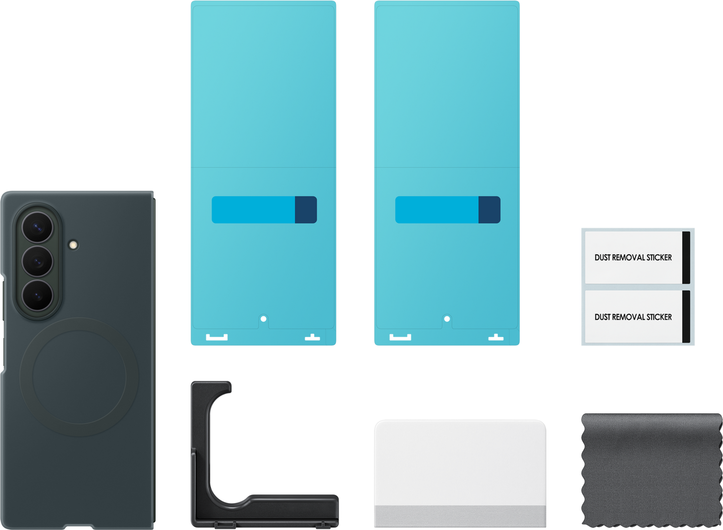 Kuori Samsung Galaxy Z Fold8 Ultra F976:lle, Silicone Magnet Case, Vihreä EF-EF976CGEGWW
