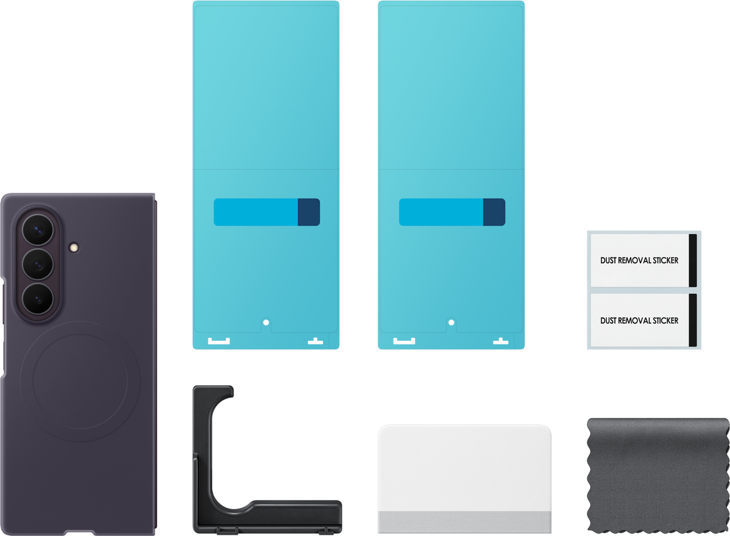 Kuori Samsung Galaxy Z Fold8 Ultra F976:lle, silikoninen magneettikotelo, violetti EF-EF976CVEGWW
