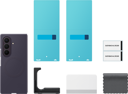 Kuori Samsung Galaxy Z Fold8 Ultra F976:lle, silikoninen magneettikotelo, violetti EF-EF976CVEGWW