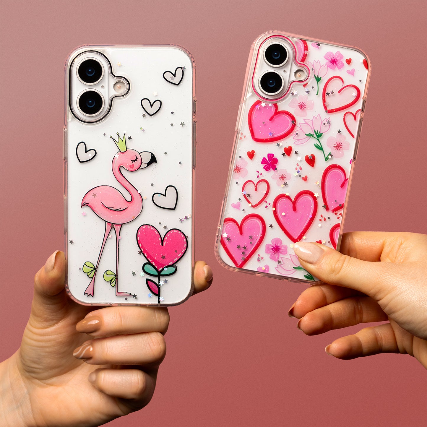 Case for Samsung Galaxy S25 S931 / S24 S921, OEM, Ultra Trendy Love 2, Multicolor