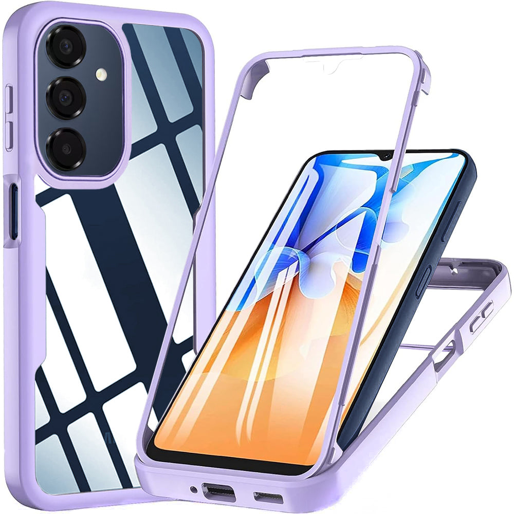 Kuori Samsung Galaxy A17 5G / A16 5G A166 / A16 4G A165, Techsuit, ColorVerse 360, Violetti