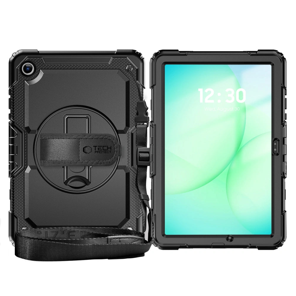 Kuori Samsung Galaxy Tab S10 FE+:lle, Tech-Protect, Solid, Musta