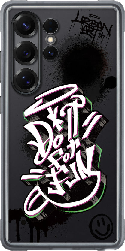 Suojakotelo Samsung Galaxy S25 Ultra S938:lle, FlipSuit Rugged Case, Musta EF-JS938CBEGWW