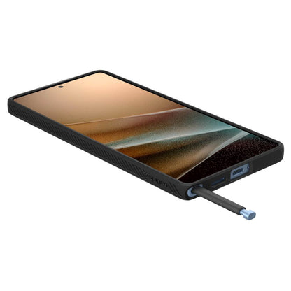 Kotelo Samsung Galaxy S25 Ultra S938:lle, Spigen, Liquid Air, Musta ACS08953
