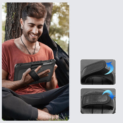 Kuori Samsung Galaxy Tab S10 FE+:lle, Tech-Protect, Solid, Musta