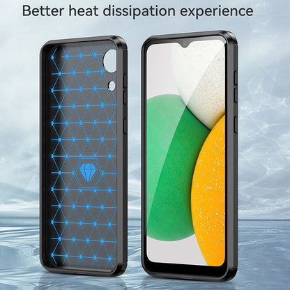Case for Samsung Galaxy A03 Core A032, Techsuit, Carbon, Black