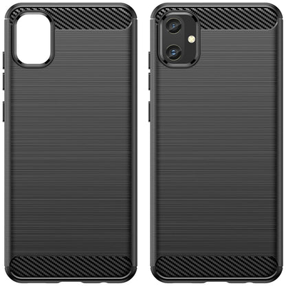 Kuori Samsung Galaxy A05 A055:lle, Techsuit, Hiili, Musta