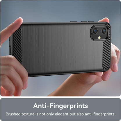 Kuori Samsung Galaxy A05 A055:lle, Techsuit, Hiili, Musta
