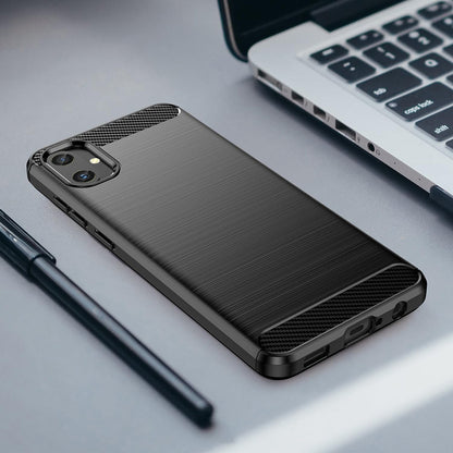Kuori Samsung Galaxy A05 A055:lle, Techsuit, Hiili, Musta