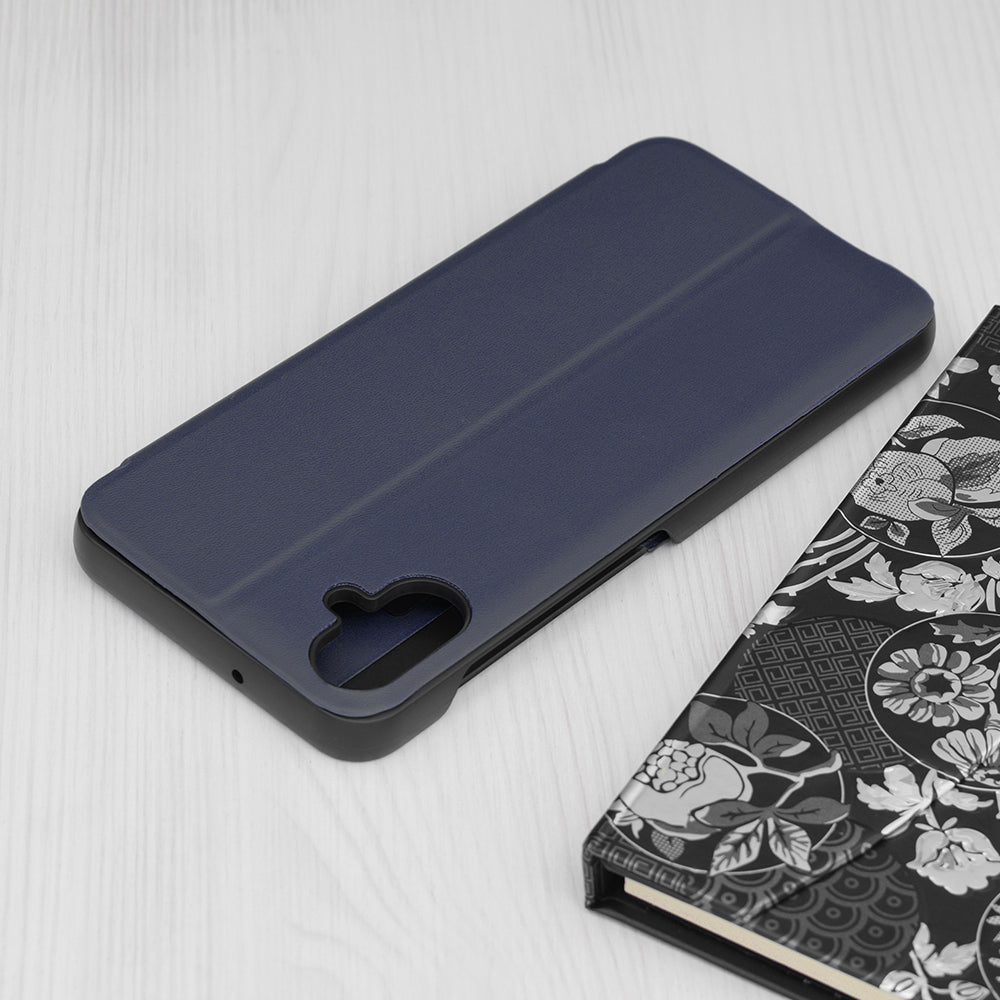 Case for Samsung Galaxy A05 A055, Techsuit, eFold, Dark Blue