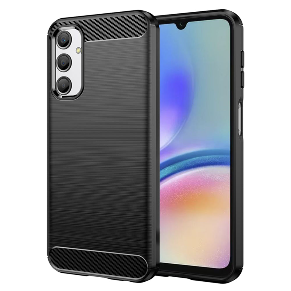 Kuori Samsung Galaxy A05s A057:lle, Techsuit, Hiili, Musta