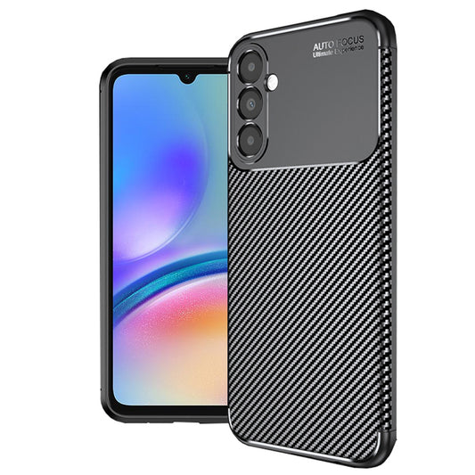 Kuori Samsung Galaxy A05s A057:lle, Techsuit, Hiilikuitu, Musta