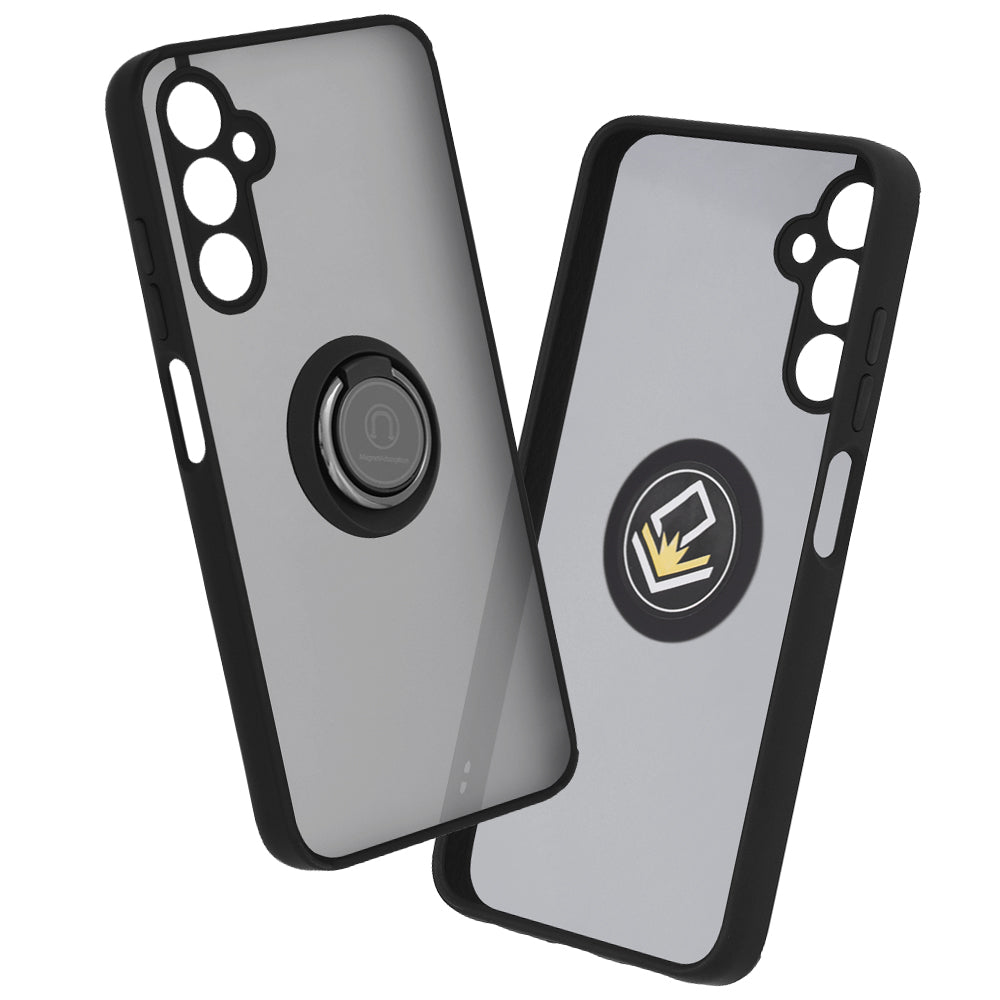 Kuori Samsung Galaxy A05s A057:lle, Techsuit, Glinth, Musta