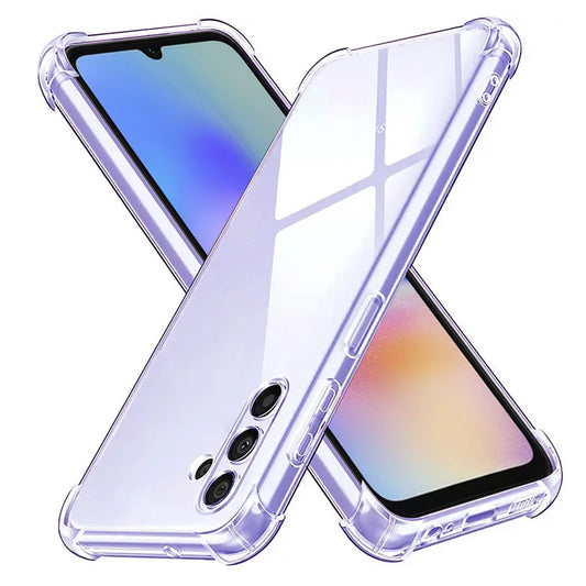 Kuori Samsung Galaxy A05s A057:lle, Techsuit, Iskunkestävä Kirkas, Läpinäkyvä