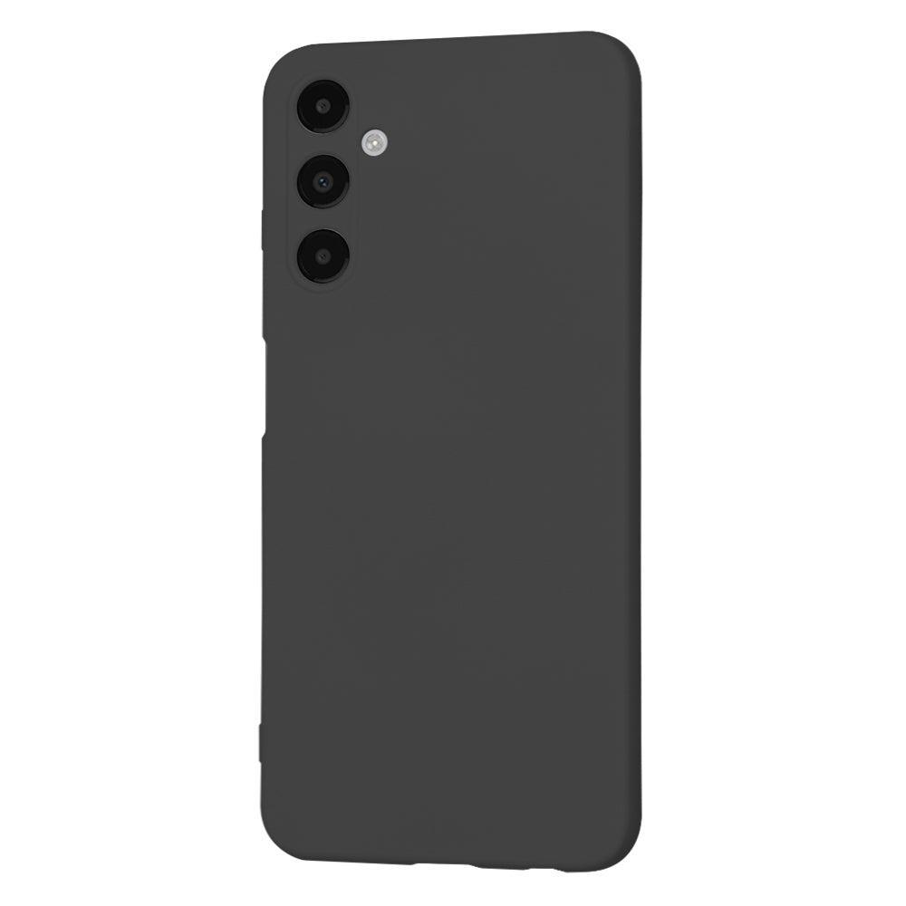 Kuori Samsung Galaxy A05s A057:lle, Techsuit, SoftFlex, Musta