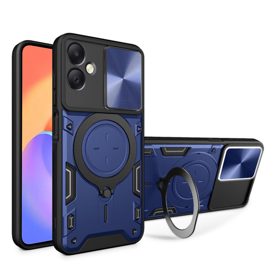 Kuori Samsung Galaxy A06 A065:lle, Techsuit, CamGuard Pro, Sininen