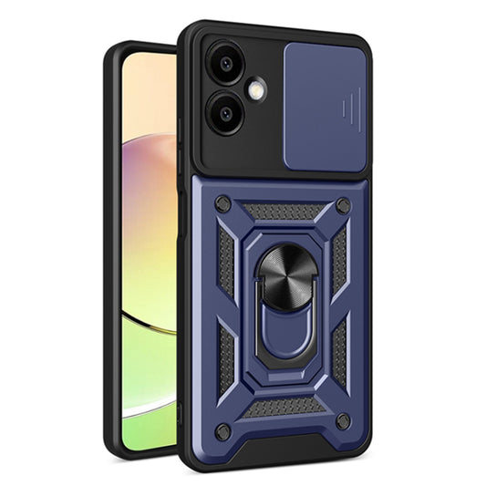 Kuori Samsung Galaxy A06 A065:lle, Techsuit, CamShield, Sininen