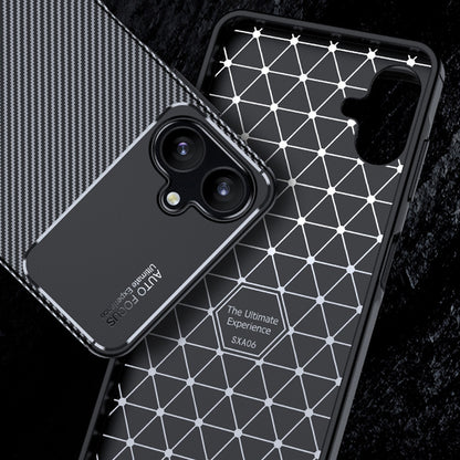 Kuori Samsung Galaxy A06 A065:lle, Techsuit, Hiilikuitu, Musta