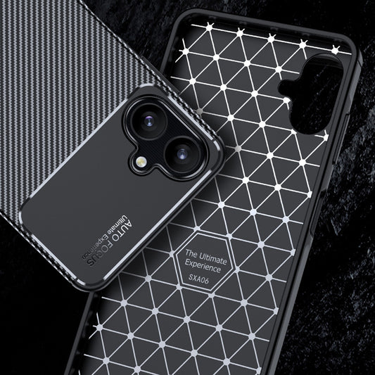 Kuori Samsung Galaxy A06 A065:lle, Techsuit, Hiilikuitu, Musta