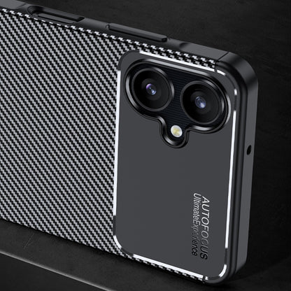 Kuori Samsung Galaxy A06 A065:lle, Techsuit, Hiilikuitu, Musta