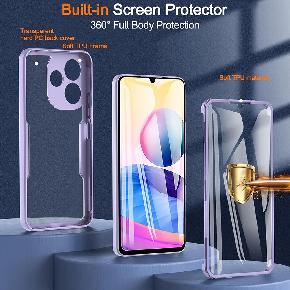 Case for Samsung Galaxy A06 A065, Techsuit, ColorVerse 360, Blue