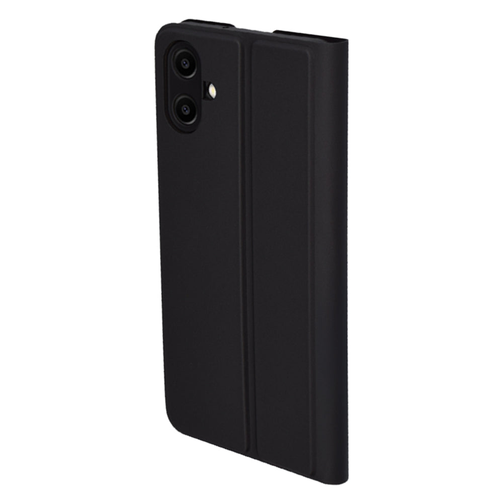 Kuori Samsung Galaxy A06 A065:lle, Techsuit, Magskin Book, Musta