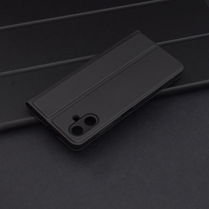 Kuori Samsung Galaxy A06 A065:lle, Techsuit, Magskin Book, Musta