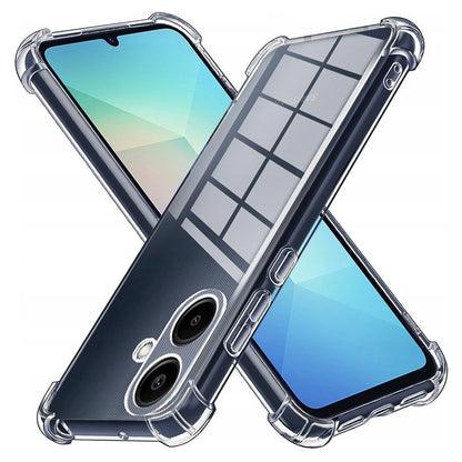 Case for Samsung Galaxy A06 A065, Techsuit, Shockproof Clear, Transparent