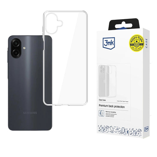 Kuori Samsung Galaxy A07 4G A075:lle, 3MK, Kirkas, Läpinäkyvä