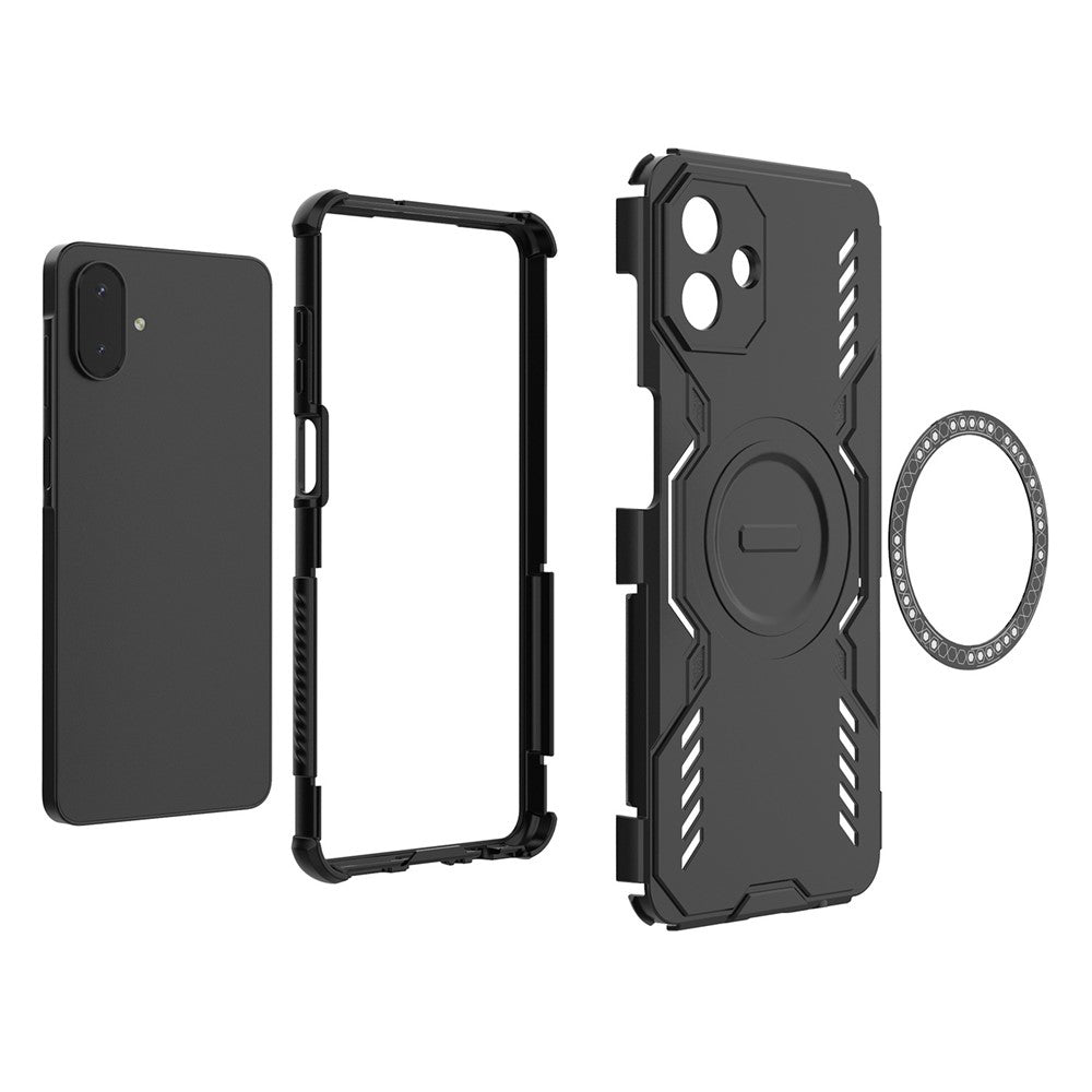 MagSafe-kuori Samsung Galaxy A07 4G A075:lle, Techsuit, ArmorMag, Sininen