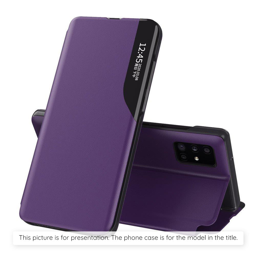 Kuori Samsung Galaxy A07 4G A075:lle, Techsuit, eFold, Violetti